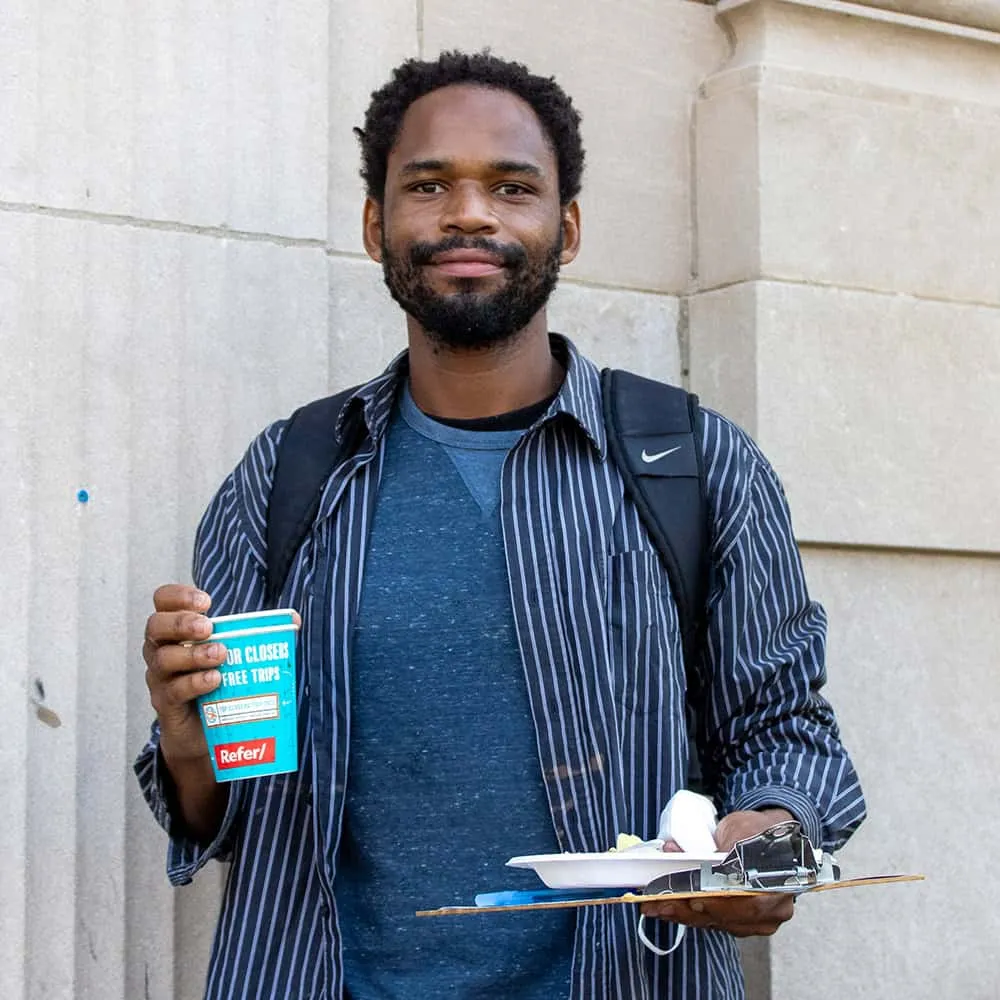 PFC Day Center guest